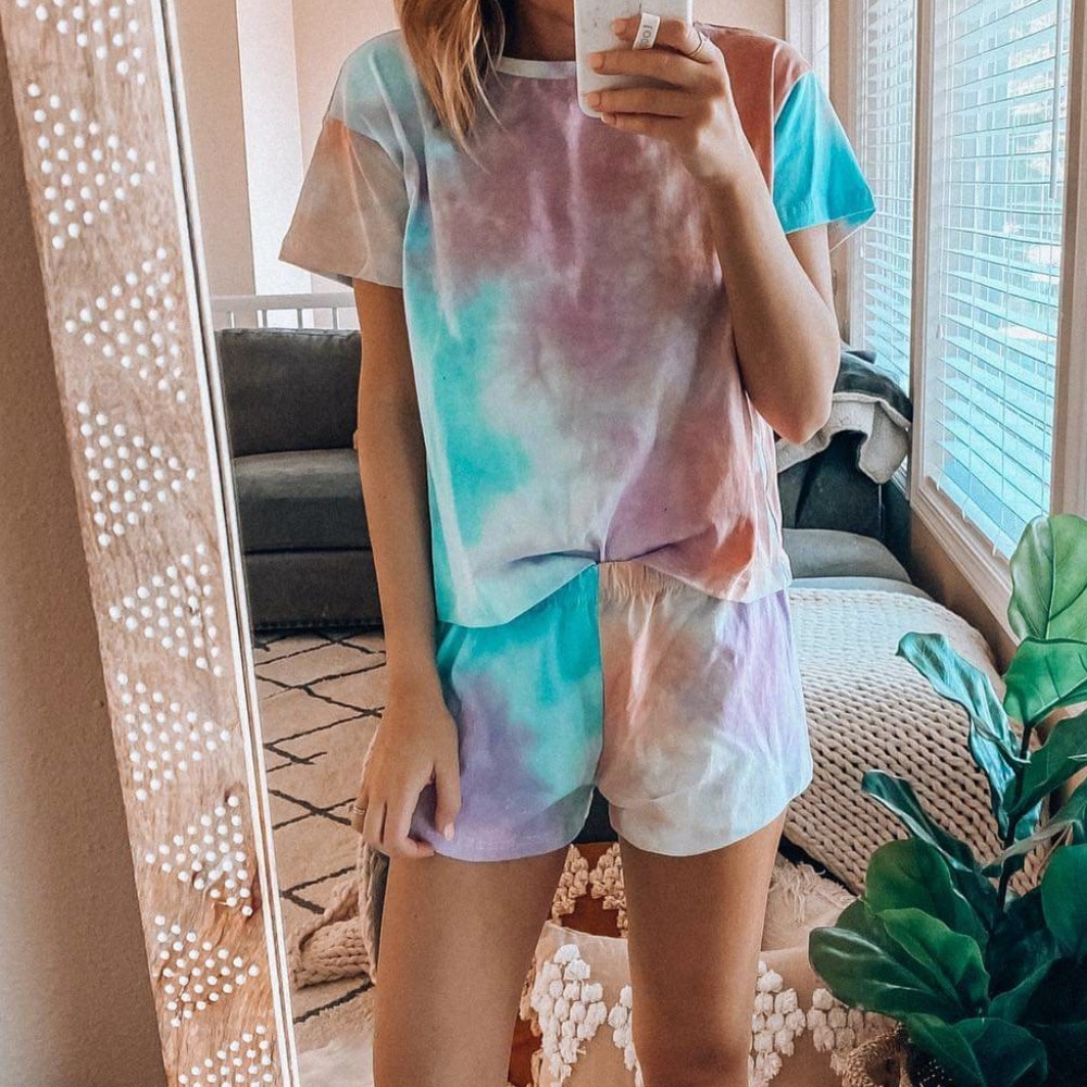 Tie Dye Longe Wear Set